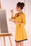 Sukienka Jentyna Yellow 85605 rozmiar - XL