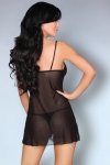 Zmyslowa Koszulka Damska Luise Black Czarny LivCo Corsetti Fashion rozmiar - L