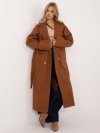 Płaszcz-LK-PL-509786.99-jasny brązowy rozmiar - L/XL