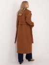 Płaszcz-LK-PL-509786.99-jasny brązowy rozmiar - L/XL