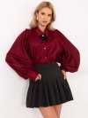 Koszula-MI-KS-C233.70-bordowy rozmiar - ONE SIZE