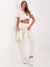 Komplet-LK-KMPL-509784.73-ecru rozmiar - S/M