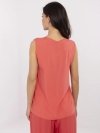 Bluzka-D73761M11218A-koralowy rozmiar - XL