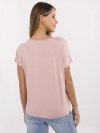T-shirt-D12100M02737A-jasny różowy rozmiar - L