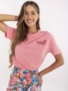 T-shirt-D12022AC02645I-różowy rozmiar - XS