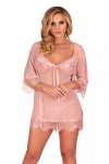 Zmyslowa Koszulka Damska Hyeona Pink Różowy LivCo Corsetti Fashion rozmiar - L