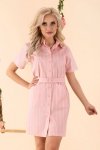 Sukienka Linesc Pink D88 rozmiar - XL