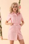 Sukienka Linesc Pink D88 rozmiar - XL