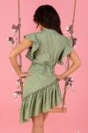 Sukienka Liana Green D155 rozmiar - XL