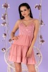 Sukienka Satrian Dusty Rose D53 rozmiar - M
