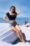 Bluzka Darita Black B27 rozmiar - M