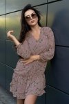 Sukienka Provena Pink D104 rozmiar - XL