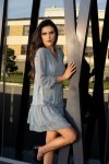 Sukienka Provena Blue D104 rozmiar - S