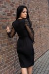 Sukienka Ereve Black D08 rozmiar - M