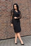 Sukienka Ereve Black D08 rozmiar - M