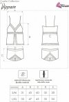 Zmysłowa Koszulka Damska Vippave LC 90598 Cuphe Pink Różowy Collection LivCo Corsetti Fashion rozmiar - L/XL
