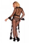 Szlafrok Nokina LC XG055 Black Czarny LivCo Corsetti Fashion rozmiar - S/L