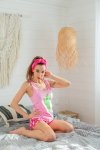 Opaska Krissan Pink  Różowy SP012 LivCo Corsetti Fashion rozmiar - ONE SIZE