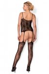 Bodystocking Model Rocknroll HH01009 Black - Hot in here