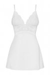 Obsessive Babydoll i stringi 810-BAB-2 białe