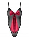 Obsessive Body Tienesy czarno-czerwone
