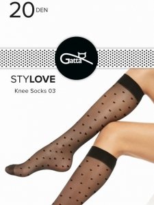 Podkolanówki STYLOVE 03