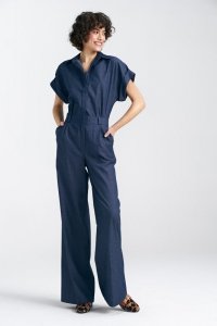 Nife Kombinezon jeansowy - denim - KM35