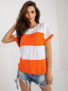 Bluzka-RV-BZ-8640.32X-pomarańczowy rozmiar - L/XL