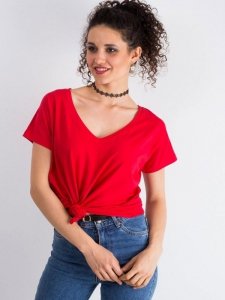 T-shirt-RV-TS-4832.14P-czerwony rozmiar - S