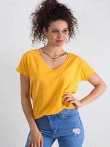 T-shirt-RV-TS-4832.37P-jasny pomarańczowy rozmiar - S