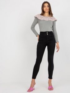 Spodnie jeans-NM-SP-L73.29P-czarny rozmiar - XS