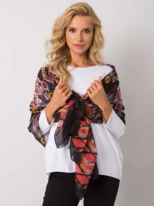 Chustka-AT-CH-F106008-czarno-czerwony rozmiar - ONE SIZE