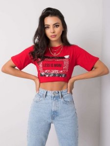 T-shirt-PM-TS-SS21TX20.85P-czerwony rozmiar - L