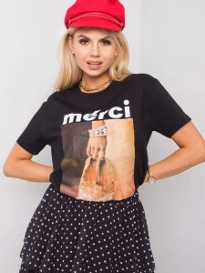 T-shirt-HB-TS-3024.40P-czarny rozmiar - S