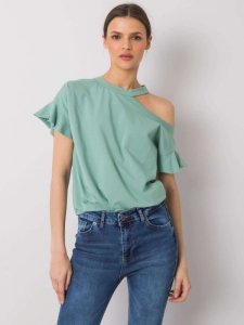 Bluzka-FA-BZ-6946.93P-pistacjowy rozmiar - ONE SIZE