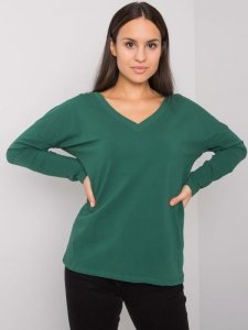 Bluzka-RV-BZ-7315.39X-ciemny zielony rozmiar - L/XL