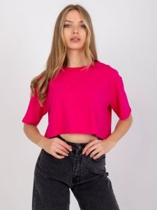 T-shirt-RV-TS-7541.06-fuksjowy rozmiar - L