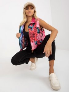 Kamizelka-RV-KZ-11445.98P-różowy rozmiar - XL