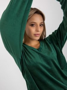 Bluzka-RP-BZ-8188.06X-ciemny zielony rozmiar - S/M