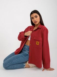 Koszula-LK-KS-509164.11-ciemny różowy rozmiar - L/XL