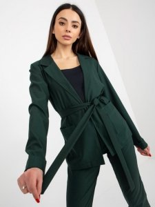 Marynarka-LK-MA-507798-1.15P-ciemny zielony rozmiar - 38
