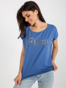 T-shirt-FA-TS-8515.46-ciemny niebieski rozmiar - ONE SIZE