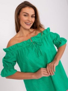 Bluzka-LK-BZ-509355.68P-zielony rozmiar - L/XL