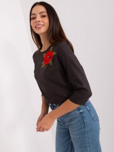 Bluzka-LK-BZ-506494.50P-czarny rozmiar - 42