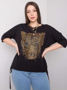 Bluzka-RV-BZ-6375.09P-czarny rozmiar - S/M