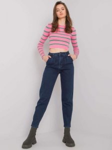 Spodnie jeans-MR-SP-253.22P-ciemny niebieski rozmiar - 26