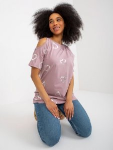 Bluzka-FA-BZ-8452.77-jasny fioletowy rozmiar - ONE SIZE