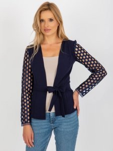 Marynarka-LK-MA-506736.15-granatowy rozmiar - 36