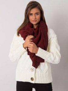 Szalik-AT-SZ-3899.91-bordowy rozmiar - ONE SIZE