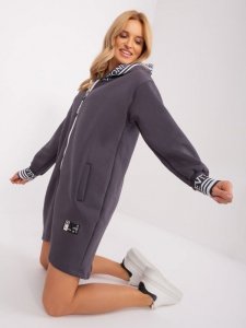 Bluza-RV-BL-9225.96P-grafitowy rozmiar - S/M